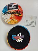 Corneille Zilveren Broche in Blikje van Juwelier, Gebruikt, Minder dan 4 cm, Ophalen of Verzenden, Zilver