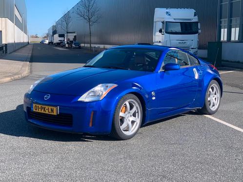 Nissan 350Z Track Edition 3.5 V6 280pk 2004 Blauw Leer Xenon, Auto's, Nissan, Particulier, 350Z, ABS, Airbags, Airconditioning