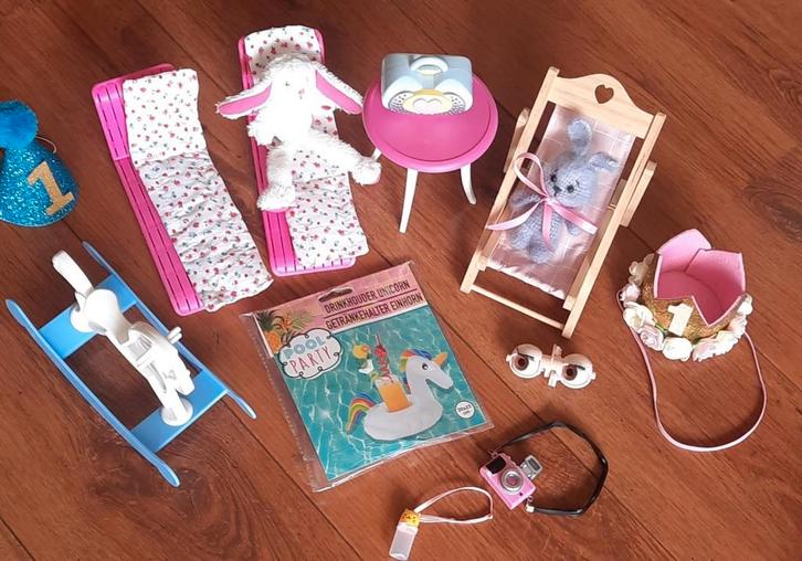 Accessoires pakket voor bjd 1/6 ,blythe, pullip,barbie izgst, Verzamelen, Poppen, Zo goed als nieuw, Accessoires, Ophalen of Verzenden