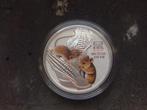 2020 Aus Lunar III - Mouse - 1/2 color gekleurd silver, Ophalen of Verzenden, Zilver