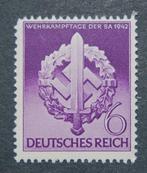 Duitse postzegel 1942 - Wehrkampftage der SA, Overige periodes, Verzenden, Postfris
