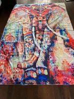 Doek met olifant design, 145 x 200cm, multi color, Ophalen of Verzenden, Zo goed als nieuw