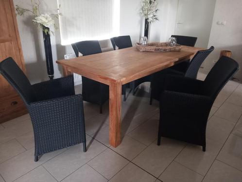 NIEUW luxe Jati & Kebon in en outdoor stoelen tafel mogelijk, Huis en Inrichting, Complete eetkamers, Nieuw, 4 tot 6 stoelen, Ophalen
