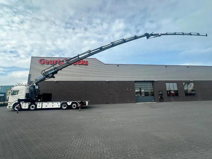 Scania G490 LB8X2*6HNB MET EFFER 955/8S +JIB 6S KRAAN / KRAN, Auto's, Vrachtwagens, Bedrijf, ABS, Achteruitrijcamera, Airconditioning