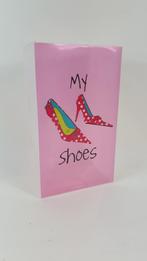 Herbuikbare schoenendoos My Shoes, roze en transparant. 4C10, Gedragen, Ophalen of Verzenden, Roze