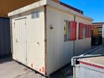 Kantoorunit met keukenblok en toilet, 5x3 meter bouwkeet, Ophalen of Verzenden