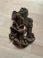 Houten Wanddecoratie Schoenmaker, Ophalen, Zo goed als nieuw