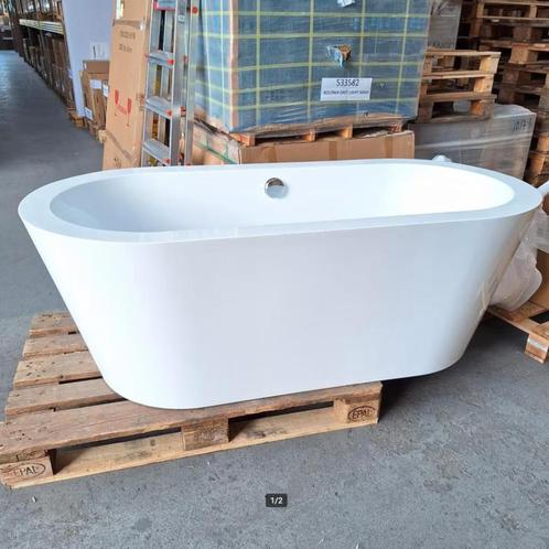 LAATSTE Glans acryl ligbad wit met dikke rand nr151, Huis en Inrichting, Woonaccessoires | Overige, Nieuw, Ophalen of Verzenden