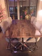 Mooie Sleeper Wood Eettafel goed bod en hij is voor jou, Huis en Inrichting, Tafels | Eettafels, Ophalen, 100 tot 150 cm, Zo goed als nieuw