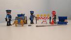 Playmobil PLAYMOBIL 6924 - City Action Politiewegversperring, Ophalen of Verzenden, Zo goed als nieuw, Complete set