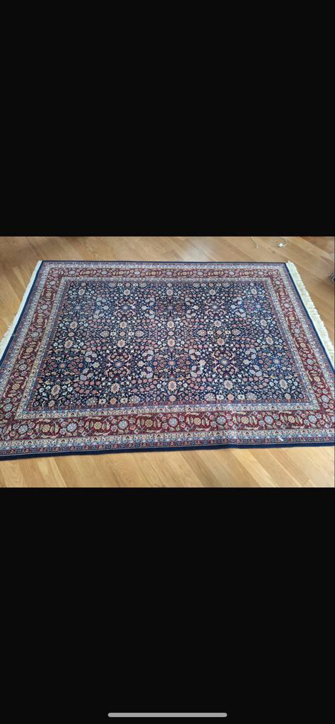 Mooi Hereke tapijt 265x200 cm met certificaat, Huis en Inrichting, Stoffering | Tapijten en Kleden, Zo goed als nieuw, 200 cm of meer
