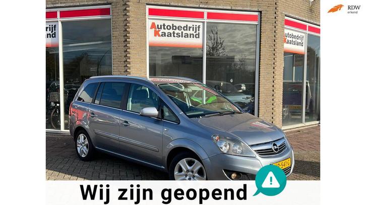 Opel Zafira 1.6 111 years Edition 7 Pers. - Cruise - Trekhaa, Auto's, Opel, Bedrijf, Te koop, Zafira, ABS, Airbags, Airconditioning