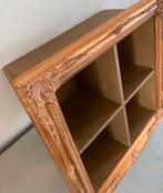 Mooi muurkastje goud, Huis en Inrichting, Kasten | Vitrinekasten, Ophalen, Minder dan 50 cm, Zo goed als nieuw, Minder dan 100 cm