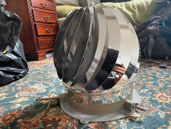 Schoorsteen kap roterend, Doe-het-zelf en Verbouw, Ventilatie en Afzuiging, Nieuw, Afzuiger, Ophalen