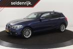 BMW 1-serie 118i Sport Line Edition | Full LED | Sportstoele, Gebruikt, Blauw, Origineel Nederlands, Bedrijf