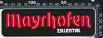Sticker: Mayrhofen Zillertal, Ophalen of Verzenden, Zo goed als nieuw, Bedrijf of Vereniging