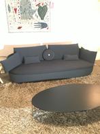 MOOOI bart sofa Stijlvolle blauwe stoffen bank, Ophalen, 250 tot 300 cm, 100 tot 125 cm, MOOOI Vitra Minotti b&b italia Flexform