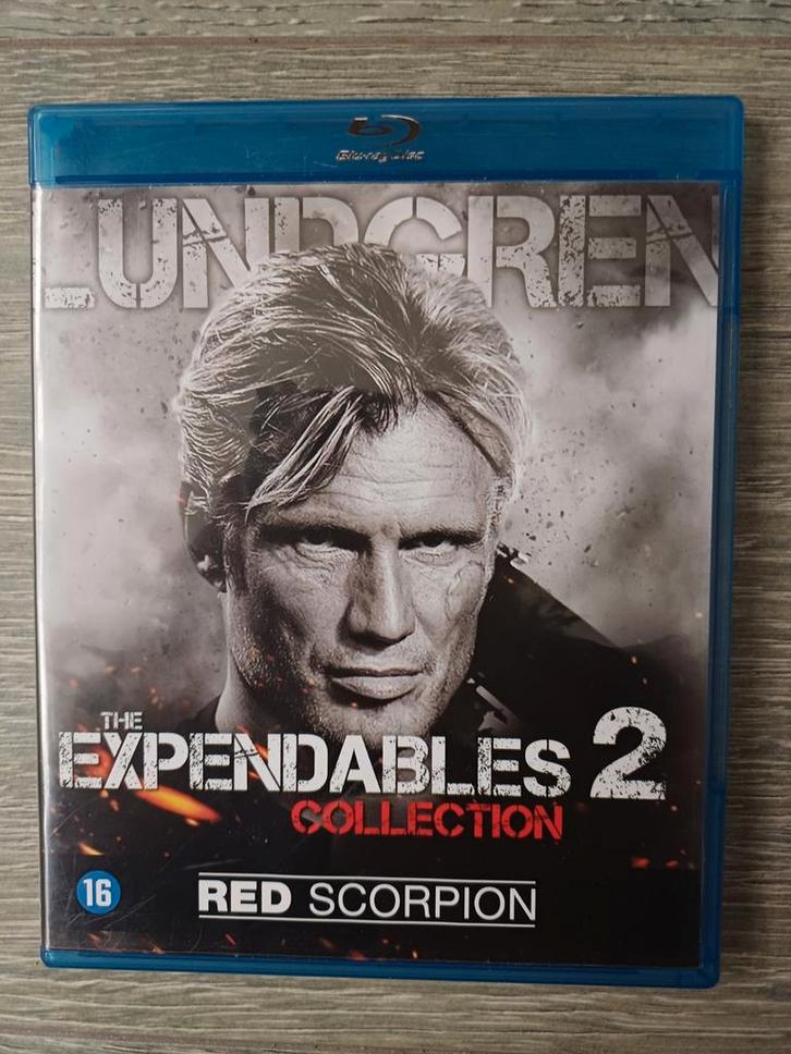 Blu-ray the Expendables 2 collection Red Scorpion, Cd's en Dvd's, Blu-ray, Zo goed als nieuw, Actie, Ophalen of Verzenden