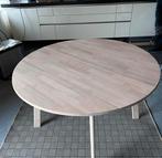 Ronde massief houten tafel - 120cm diameter, Ophalen, 100 tot 150 cm, Rond, Zo goed als nieuw