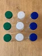 250ml PET brede hals fles 3 wit 3 groen 3 blauw, Nieuw, Ophalen of Verzenden