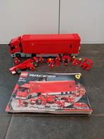 Lego 8654 Scuderia Ferrari Truck, Kinderen en Baby's, Speelgoed | Duplo en Lego, Ophalen of Verzenden, Gebruikt, Complete set