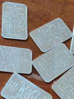 Zilveren Baartjes Royal Dutch Mint - 1 gram, Postzegels en Munten, Edelmetalen en Baren, Ophalen of Verzenden, Zilver
