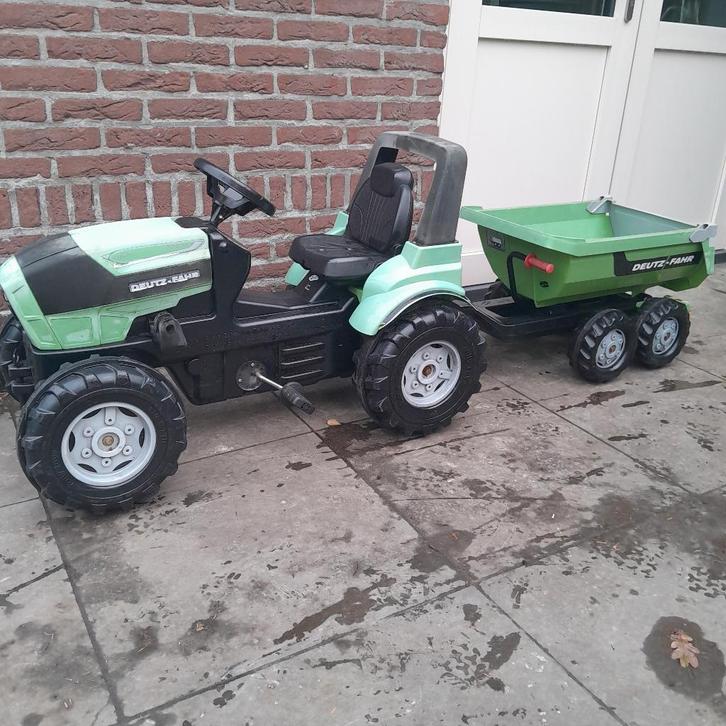 Traptractor, Kinderen en Baby's, Speelgoed | Buiten | Voertuigen en Loopfietsen, Gebruikt, Trapvoertuig, Ophalen