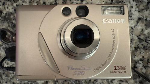 Canon Powershot S20 3.3 MP camera, Audio, Tv en Foto, Fotocamera's Digitaal, Zo goed als nieuw, Compact, Canon, Minder dan 4 keer