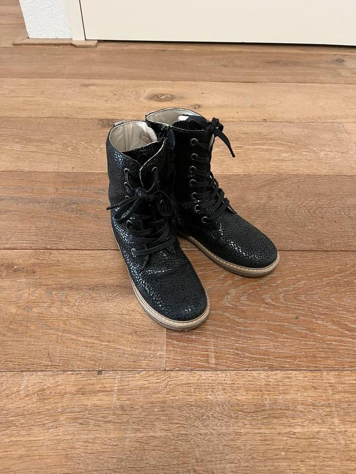 Zwarte laarsjes Meya van merk Ton&Ton, maat 31, ongedragen, Kinderen en Baby's, Kinderkleding | Schoenen en Sokken, Nieuw, Laarzen