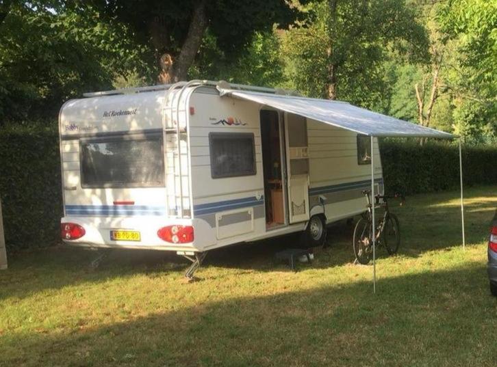 Hobby 540 Ufe, Caravans en Kamperen, Caravans, Bedrijf, tot en met 5, Rondzit, Hobby, Frans bed, 5 tot 6 meter, Disselslot, Douche