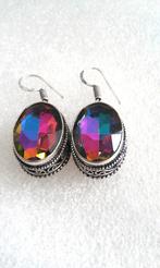 Oorbellen mystic topaas,-, Hangers, Overige kleuren, Verzenden, Nieuw