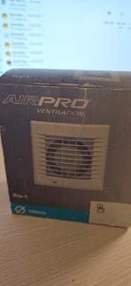 AIRPRO Ventilatie - Nieuw in doos, Ophalen of Verzenden, Nieuw, Afzuiger