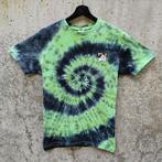 Groen - zwart spiral tie dye met lapjes kat t-shirt maat S, Kleding | Dames, Nieuw, Ophalen of Verzenden, Spiral Creaties, Korte mouw