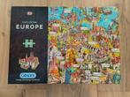 Exploring Europe, gibsons puzzel 1000 stukjes, Ophalen of Verzenden, 500 t/m 1500 stukjes, Gebruikt