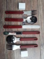 Mepal Rösti reis bestek set x2 ROOD Vintage Retro, Caravans en Kamperen, Kampeeraccessoires, Verzenden, Zo goed als nieuw