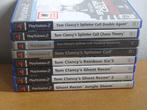 8 Tom Clancy Games PS2, 1 speler, Ophalen of Verzenden, Zo goed als nieuw, Shooter