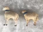2 oude stokpootschaapjes  7 en 5,5 cm Putz Germany, Ophalen of Verzenden