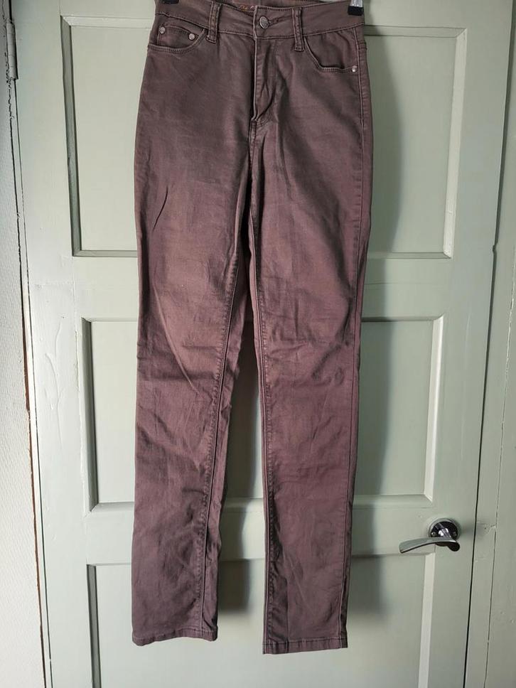 New Star Jeans - Olijfkleur Dames Broek, Kleding | Dames, Broeken en Pantalons, Zo goed als nieuw, Maat 36 (S), Groen, Lang, Ophalen of Verzenden