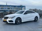 Mercedes-Benz E-Klasse E220 CDI Coupe Amg line 9G 2015 Wit, Auto's, Mercedes-Benz, Achterwielaandrijving, 1800 kg, Zwart, 4 stoelen