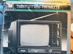 Oude zwart witte portable tv, Ophalen of Verzenden, Zo goed als nieuw