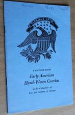 Early American Hand-woven coverlets picture book - 84564, Boeken, Hobby en Vrije tijd, Ophalen of Verzenden, Zo goed als nieuw