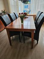 Kersenhouten tafels, kasten, incl 6 stoelen - Complete set, Huis en Inrichting, Complete eetkamers, Ophalen, Gebruikt, Modern