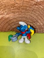 Smurfen goochelaar smurf grijze variant, Ophalen of Verzenden, Gebruikt, Verschillende Smurfen