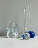 Joska Waldglashutte solifleurs massief glas spijkervaasjes, Ophalen of Verzenden