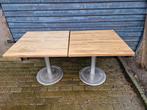 2 tafels te koop, Huis en Inrichting, Tafels | Eettafels, Gebruikt, 50 tot 100 cm, Vierkant, 50 tot 100 cm