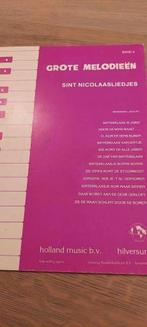 BLADMUZIEK SINTERKLAAS SINT NICOLAAS LIEDJES noten/ cijfers, Gebruikt, Overige genres, Ophalen of Verzenden, Thema