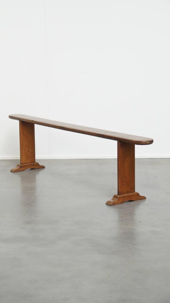 Stijlvolle antieke Franse halbank/ bank voor aan de eettafel, Antiek en Kunst, Antiek | Meubels | Stoelen en Banken, Ophalen