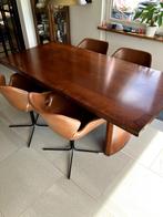 engelse stijl, Kersenhouten grote (eet)tafel, 200 cm of meer, Engels?, 100 tot 150 cm, Gebruikt