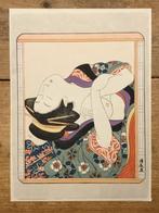 Vintage Japanse houtblok prent (prijs = incl. verzending), Antiek en Kunst, Kunst | Niet-Westerse kunst, Verzenden
