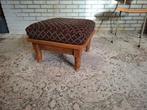 Hele mooie Hocker Voetenbankje 55x55xh38. Zie wauw!, Ophalen, Zo goed als nieuw, Vierkant, Hout